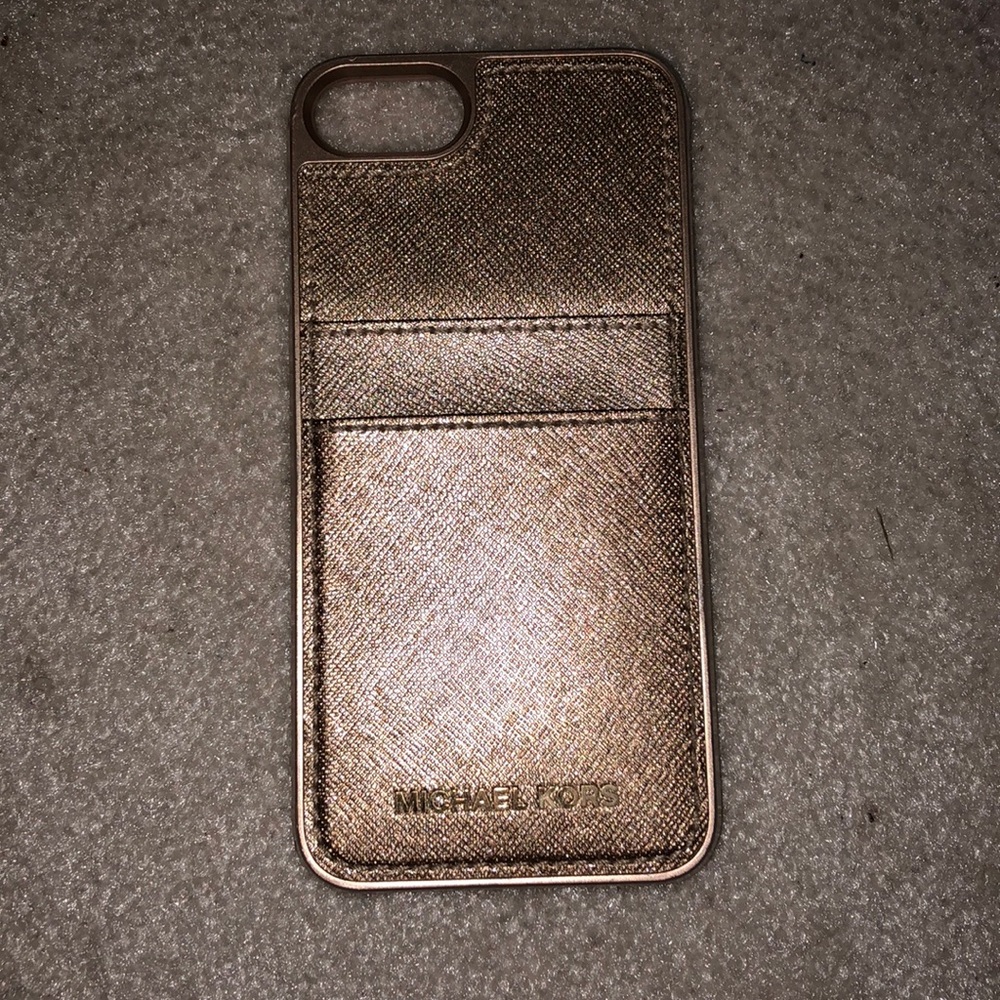 Gold Michael Kors Phone case